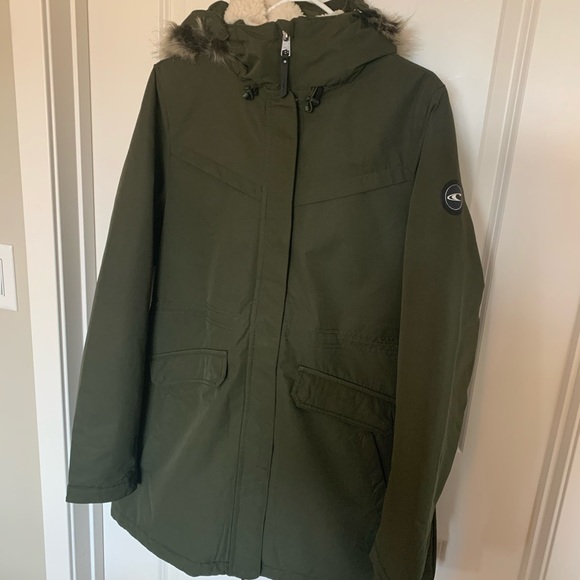 Womens Winter Parka (Large) - Picture 3 of 6